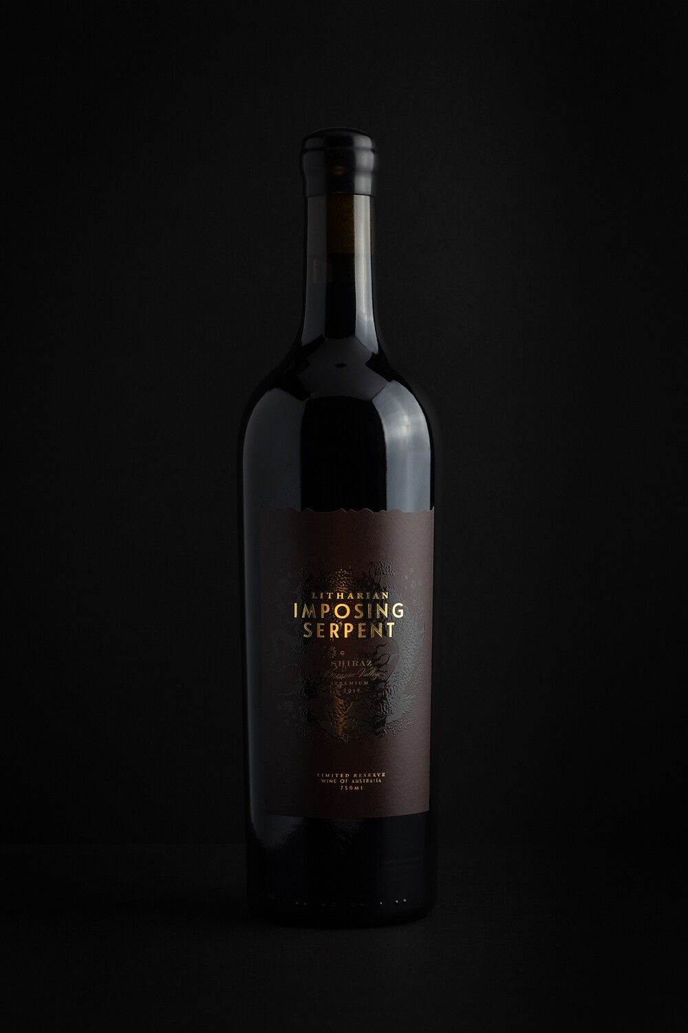 LITHARIAN IMPOSING SERPENT 2019 PREMIUM BAROSSA VALLEY SHIRAZ