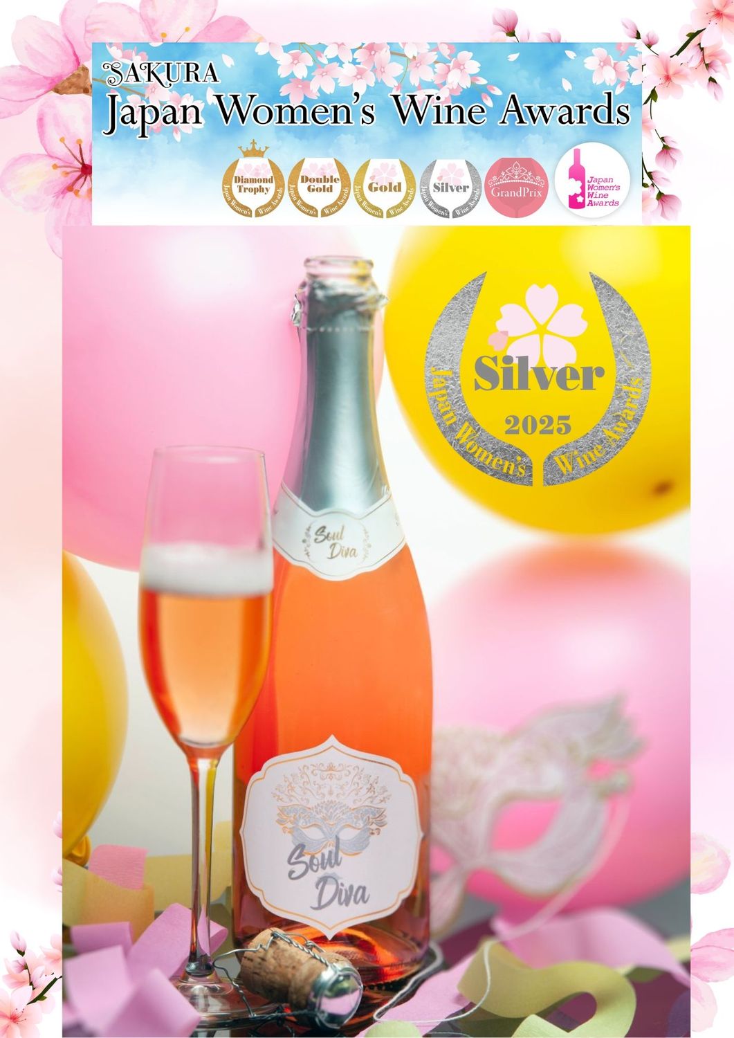 SOUL DIVA BUBBLY ROSE NV