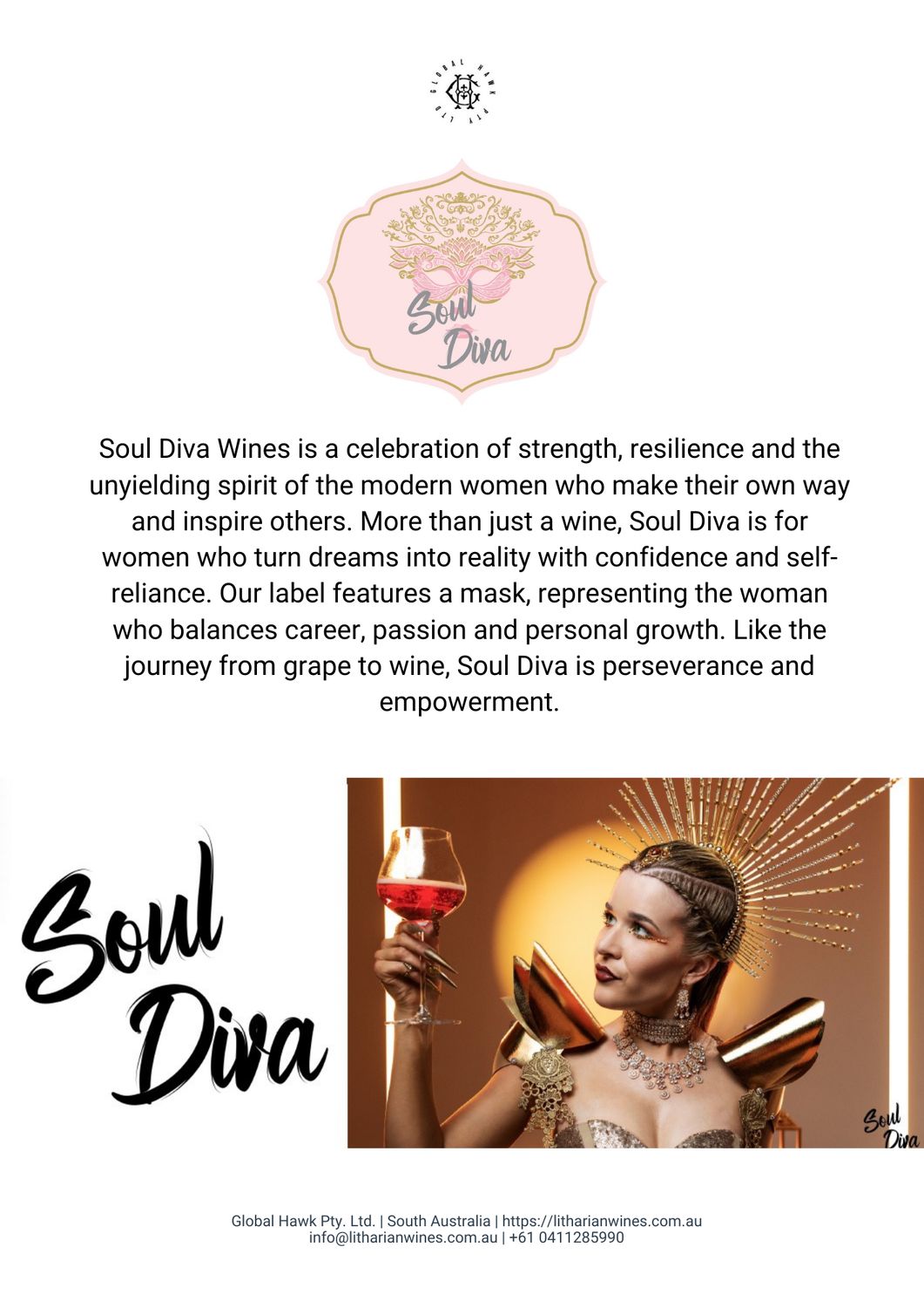 SOUL DIVA BUBBLY ROSE NV