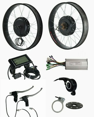 26″ 4.0 Fat Bike Electric Bike Conversion Kit