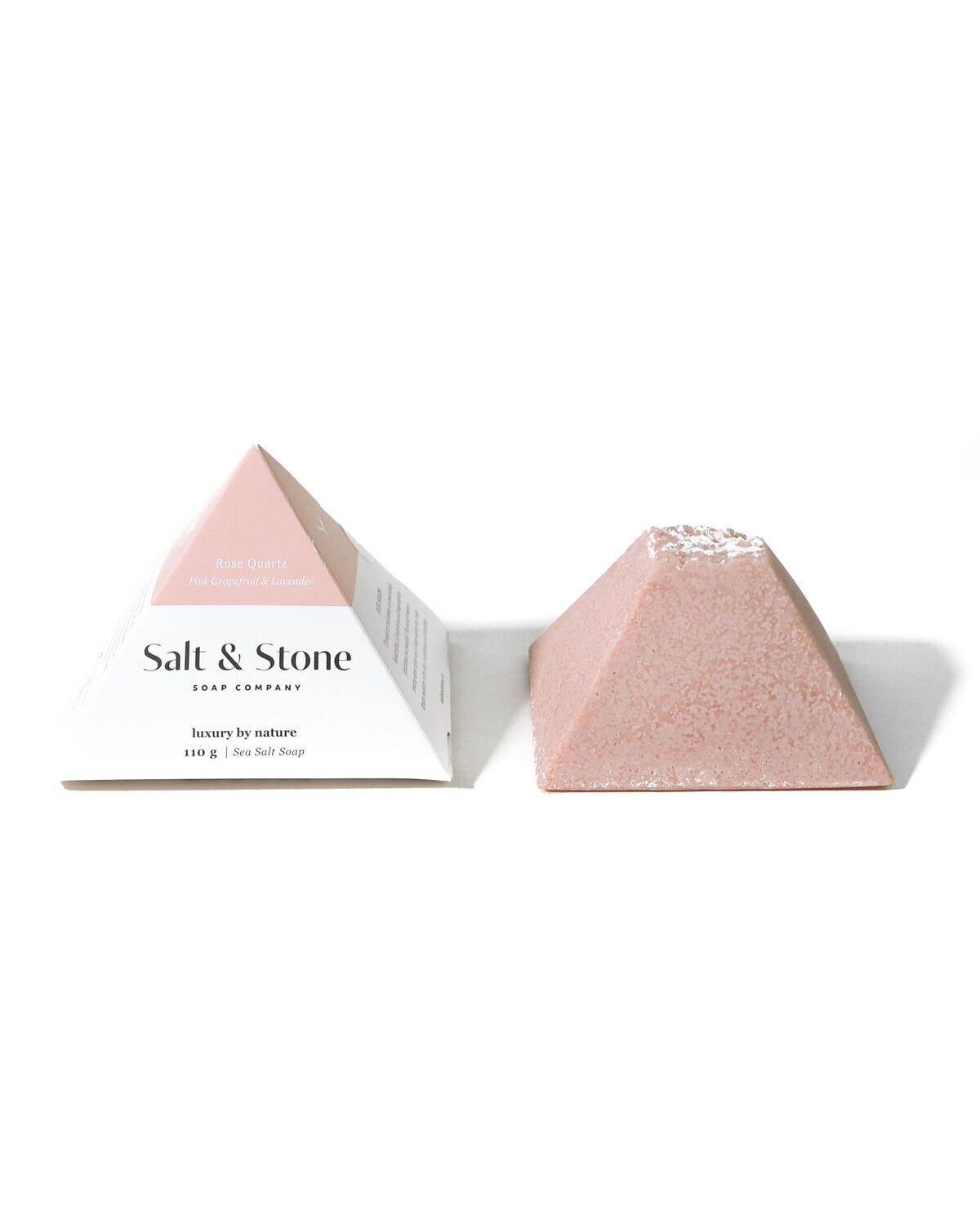 Salt & Stone Soap Company Rose Quartz Soap Bar