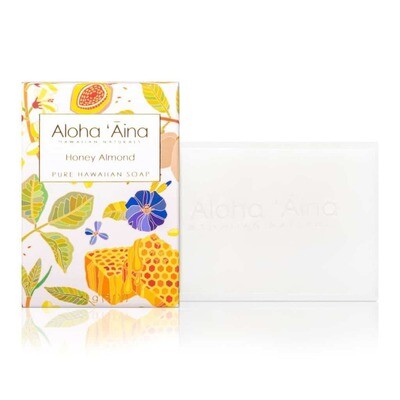 Maui Soap Company Aloha 'Aina Honey Almond Soap Bar