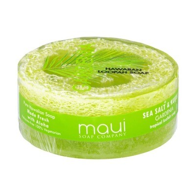 Maui Soap Company Gardenia Loofah Soap