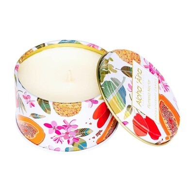 Maui Soap Company Aloha 'Aina Plumeria Nectar Aromatherapy Candle
