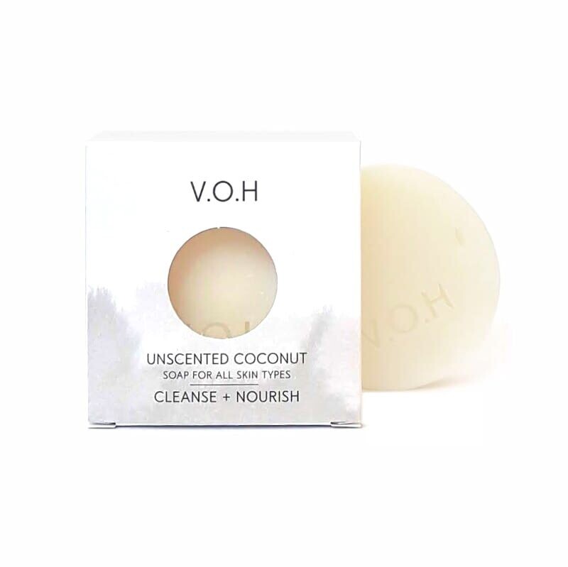 V.O.H Unscented Coconut Soap Bar
