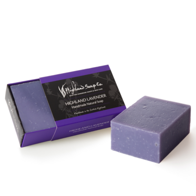 The Highland Soap Company Highland Lavender Handmade Natural Soap Bar