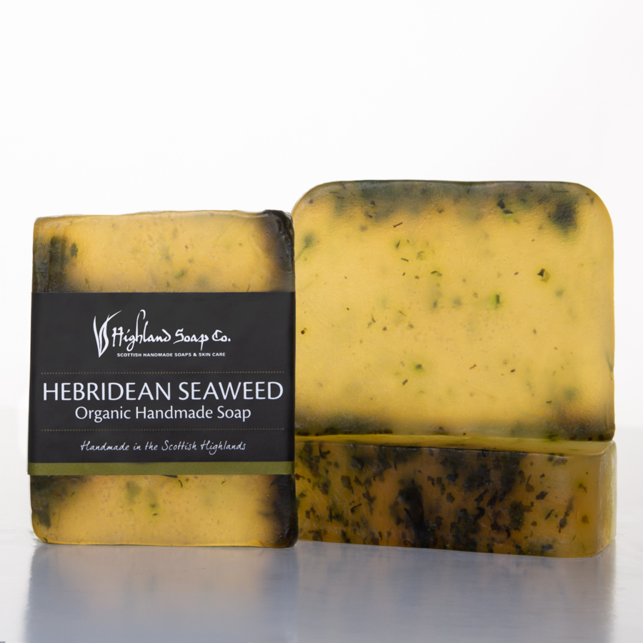 The Highland Soap Company Hebridean Seaweed Organic Handmade Soap Bar