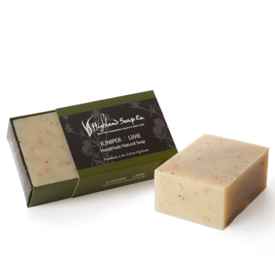 The Highland Soap Company Juniper & Lime Handmade Natural Soap Bar