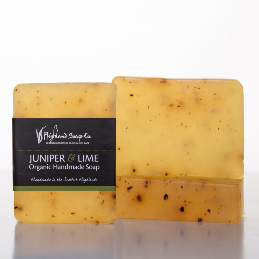 The Highland Soap Company Juniper & Lime Organic Handmade Soap Bar