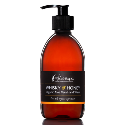 The Highland Soap Company Whisky & Honey Organic Aloe Vera Hand Wash