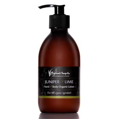 The Highland Soap Company Juniper & Lime Hand & Body Organic Lotion