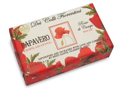 Nesti Dante Dei Colli Fiorentini Poppy Soap Bar