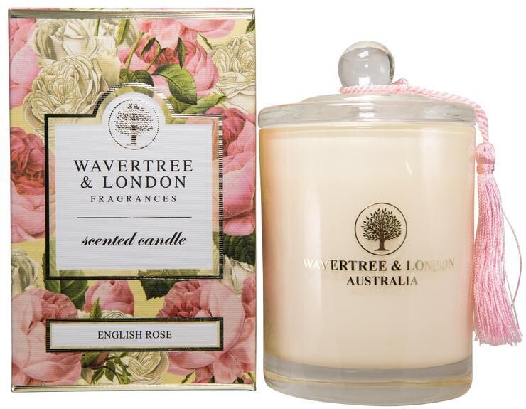 Wavertree & London English Rose Scented Candle