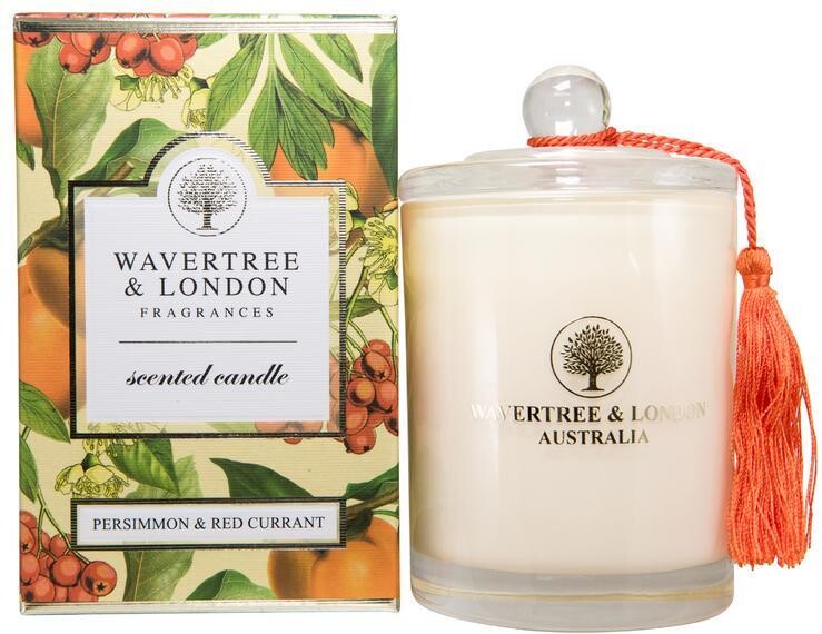 Wavertree & London Persimmon & Red Currant Scented Candle