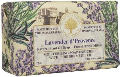 Wavertree & London Lavender d'Provence Soap Bar