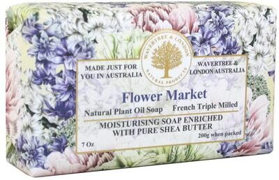 Wavertree & London Flower Market Soap Bar