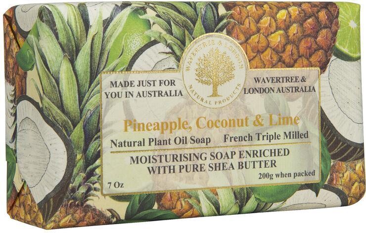 Wavertree & London Pineapple, Coconut & Lime Soap Bar