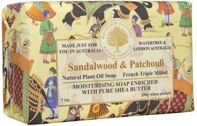 Wavertree & London Sandalwood & Patchouli Soap Bar