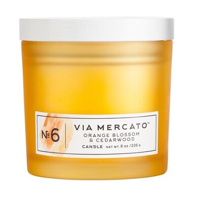 Via Mercato No. 6 Fig, Orange Blossom & Cedarwood Candle