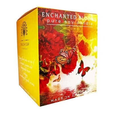 The English Soap Company Enchanted Blooms Pure Soy Candle