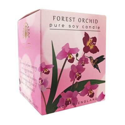 The English Soap Company Forest Orchid Pure Soy Candle