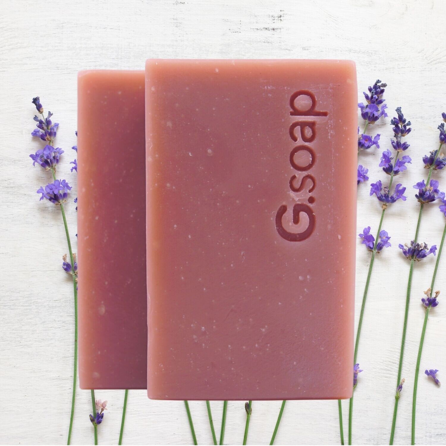 G.soap Provence | Lavender &amp; Pink Clay Nourishing Soap Bar
