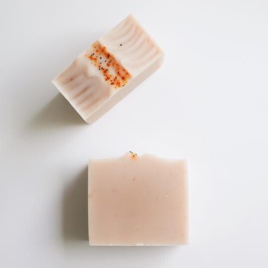 THE RAW / BY JESS Ginger & Wheatgerm Soap Bar