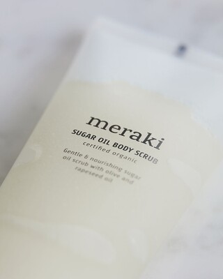 Meraki Sugar Oil Body Scrub