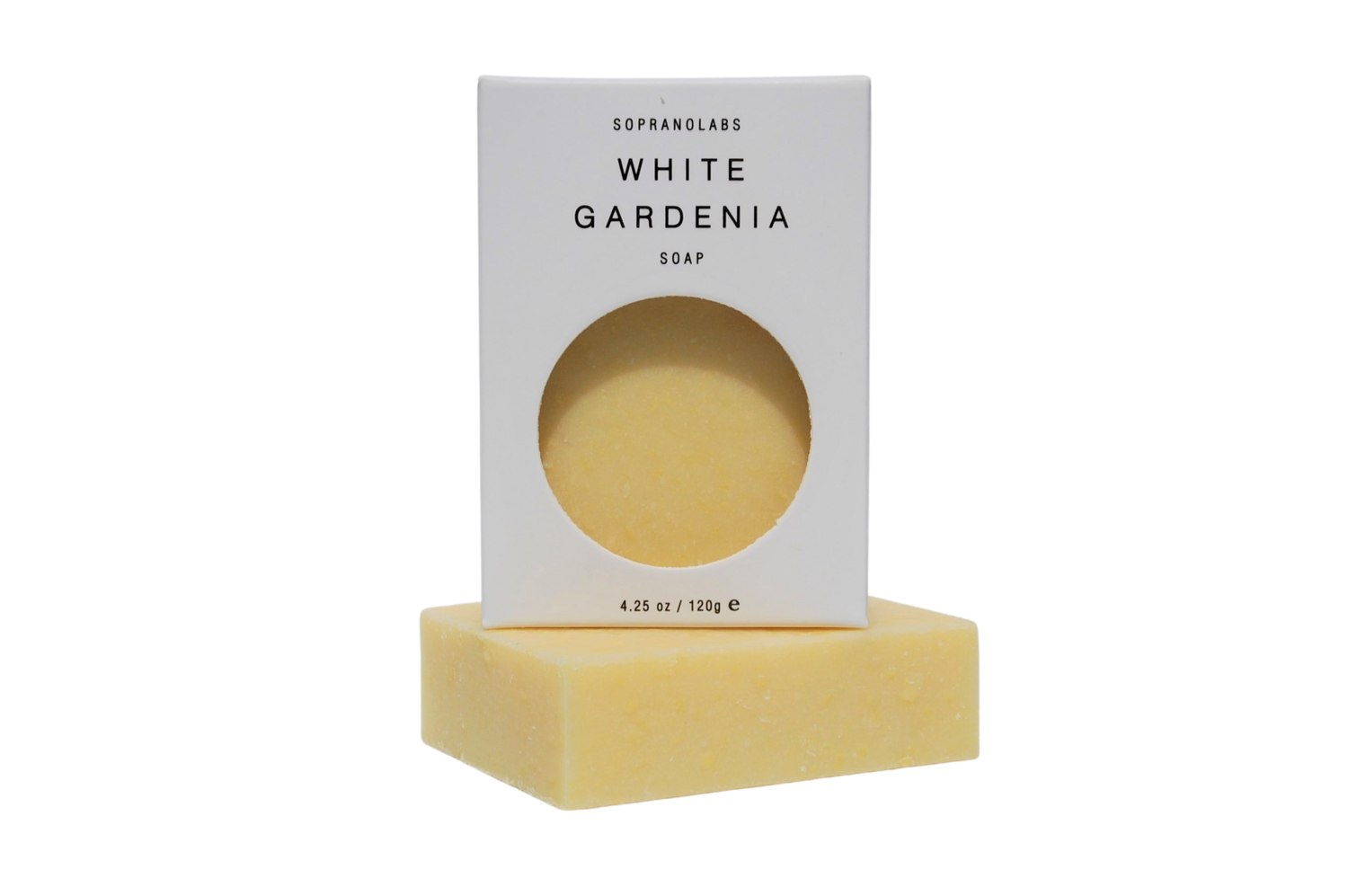SopranoLabs White Gardenia Soap Bar