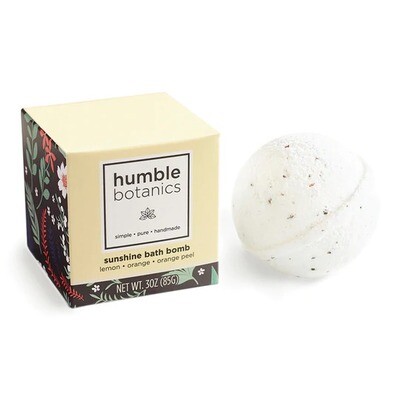 Humble Botanics Sunshine Bath Bomb