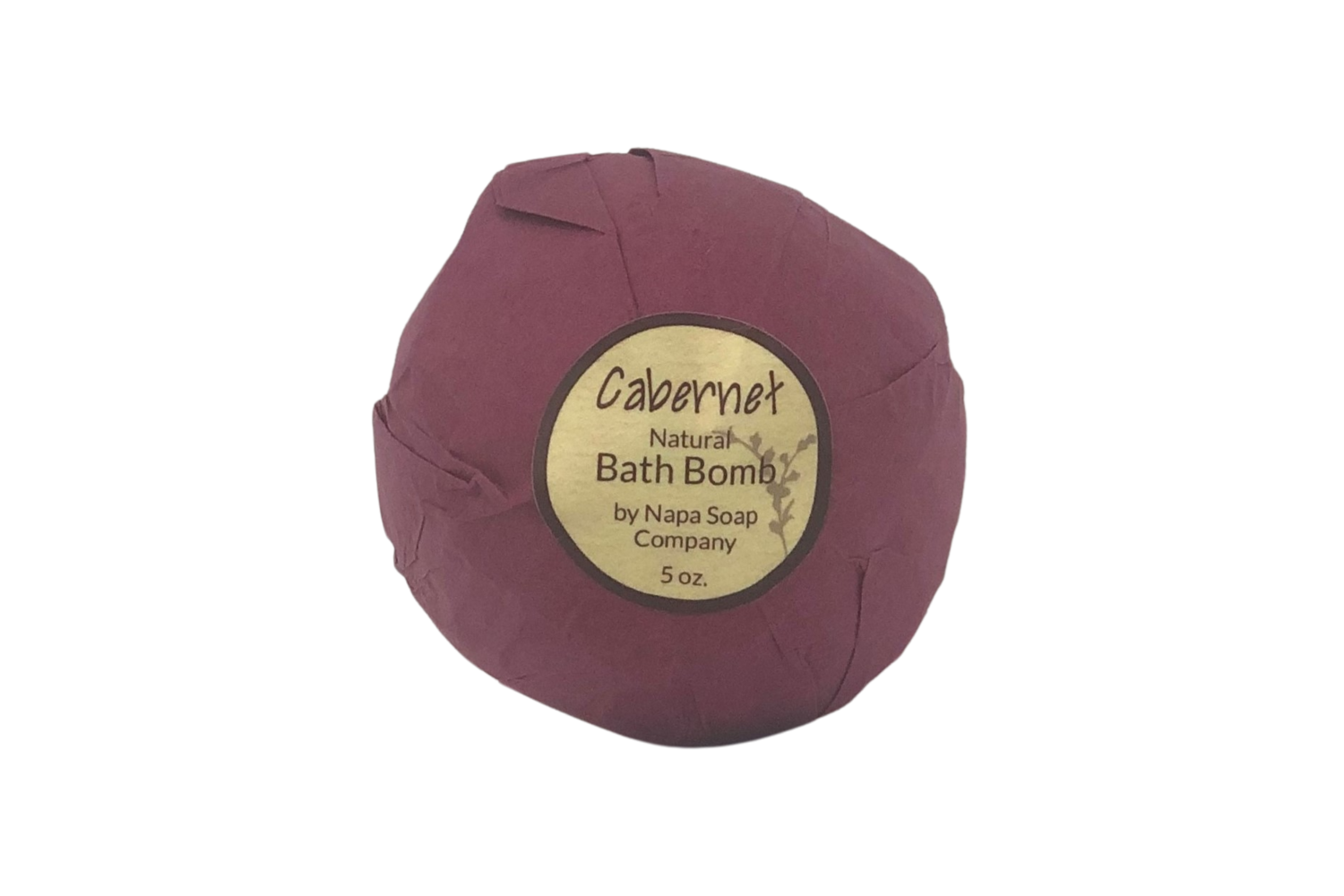 Napa Soap Company Cabernet Bath Bomb 