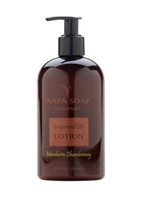 Napa Soap Company Mandarin Chardonnay Grapeseed Oil Lotion