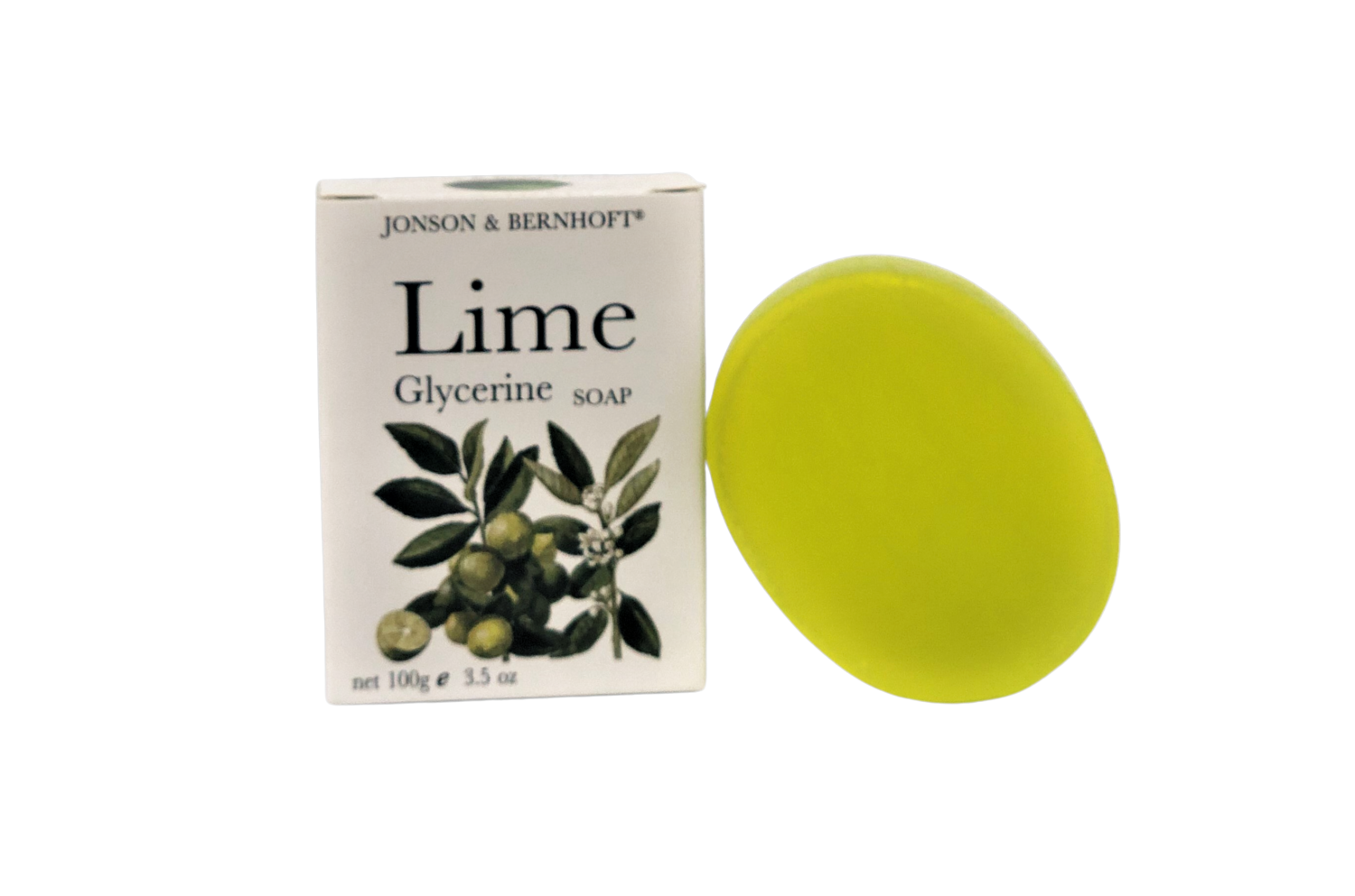 Sapusmidjan  Jonson & Bernhoft Lime Glycerine Soap Bar
