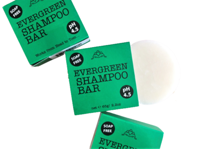 Sapusmidjan Soap Free Evergreen Shampoo Bar