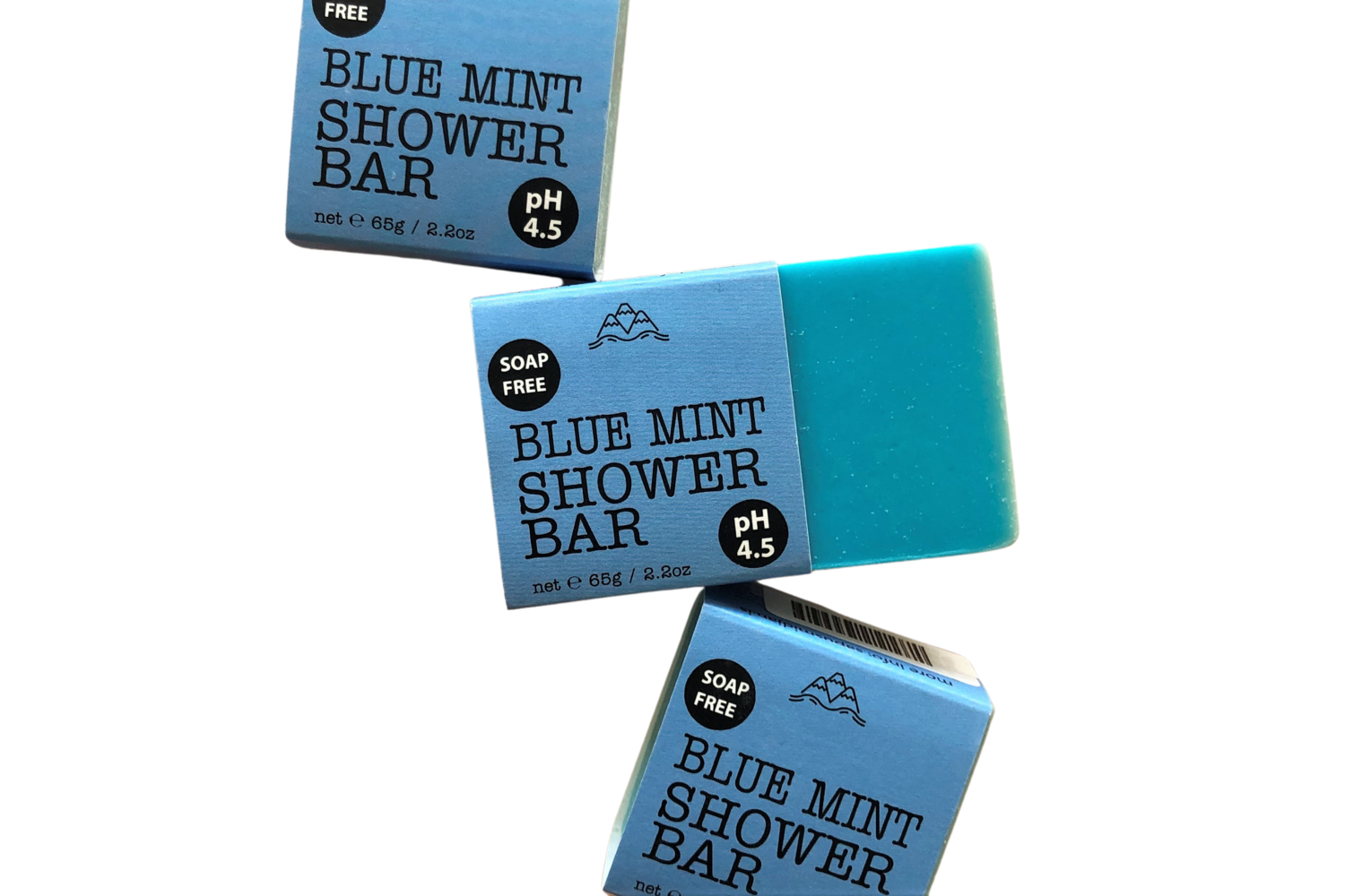 Sapusmidjan Soap Free Blue Mint Shower Bar 