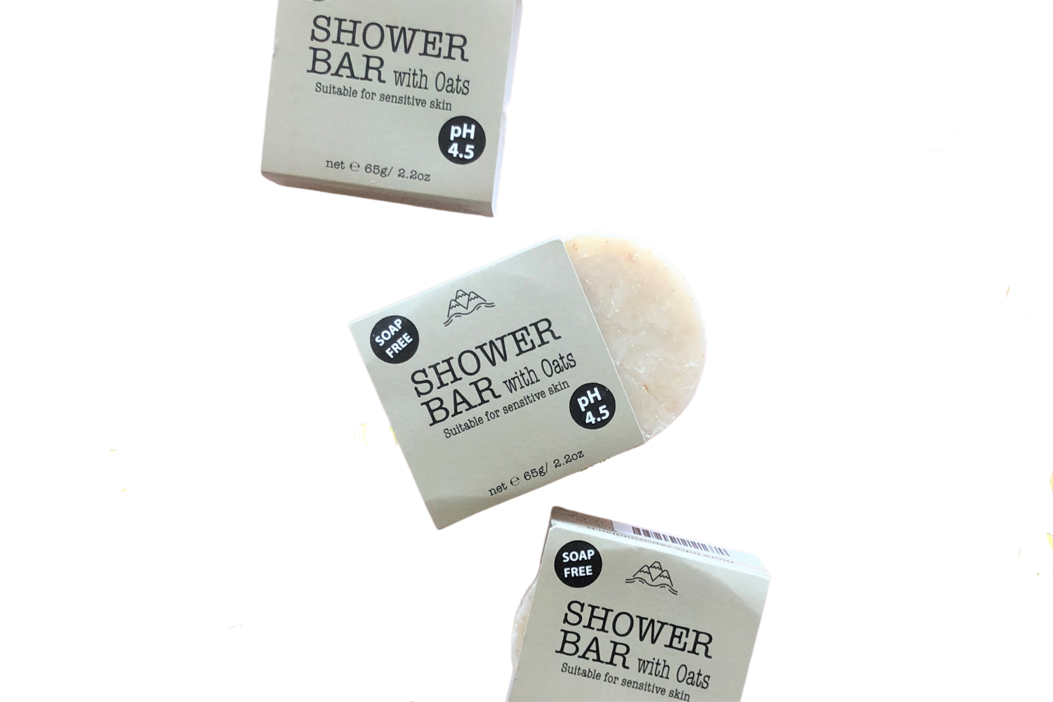 Sapusmidjan Soap Free Shower Bar with Oats