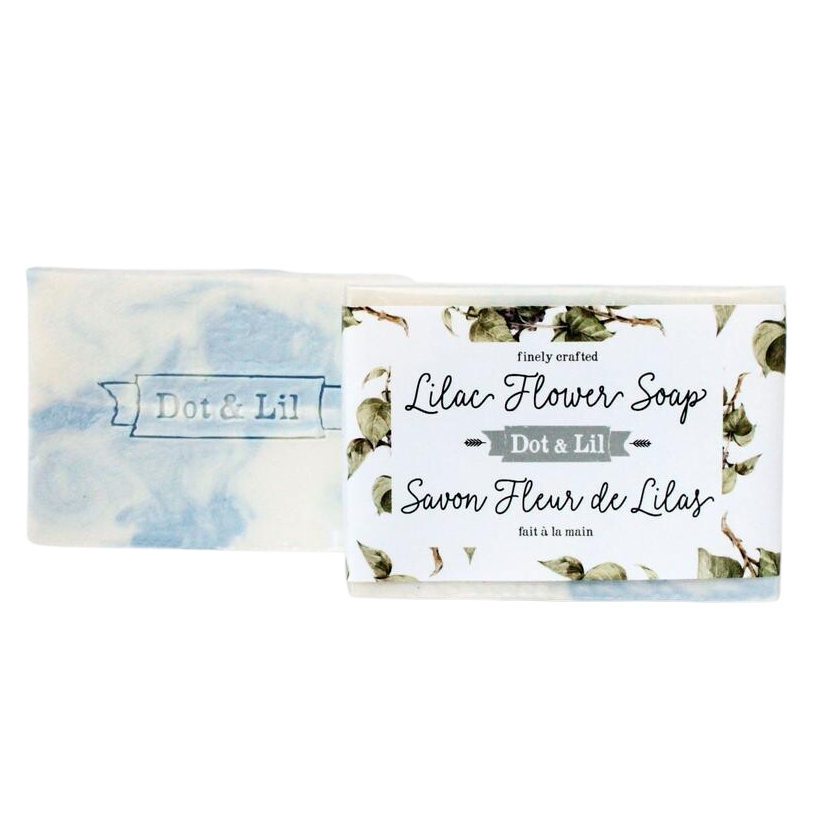 Dot & Lil Lilac Flowers Soap Bar