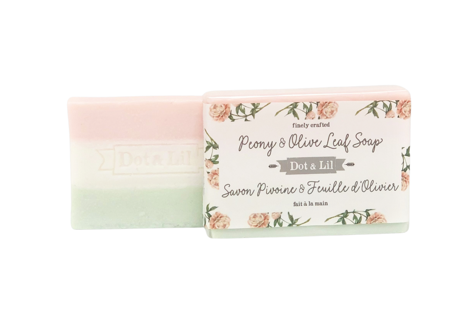 Dot & Lil Peony & Olive Leaf Soap Bar