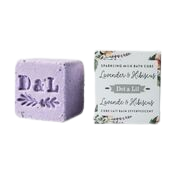 Dot & Lil Lavender & Hibiscus Milk Bath Cube