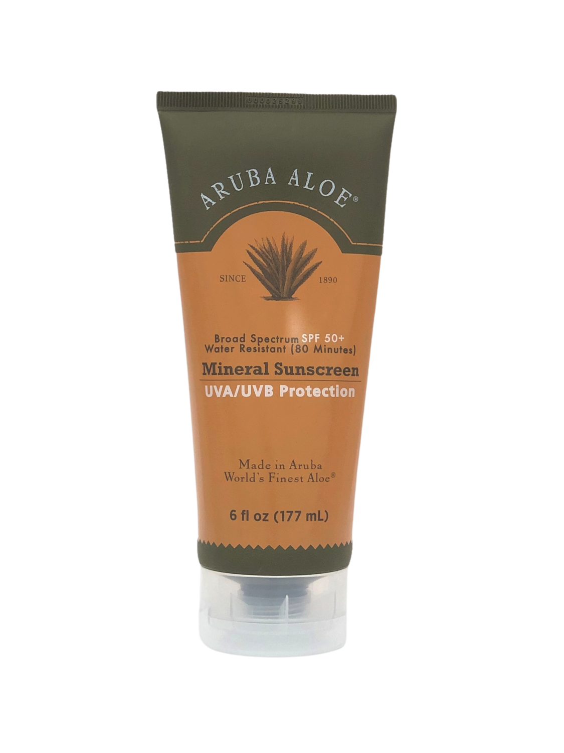 Aruba Aloe Broad Spectrum SPF 50+ Mineral Sunscreen