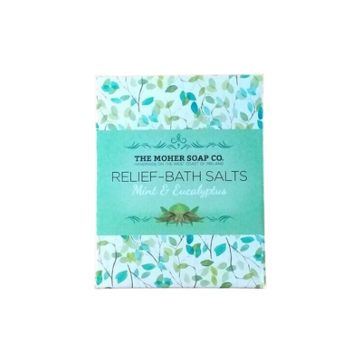 The Moher Soap Co. Relief Bath Salts - Mint &amp; Eucalyptus