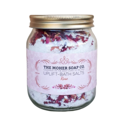 The Moher Soap Co. Uplift Bath Salts - Rose