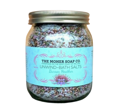 The Moher Soap Co. Unwind Bath Salts - Burren Heather
