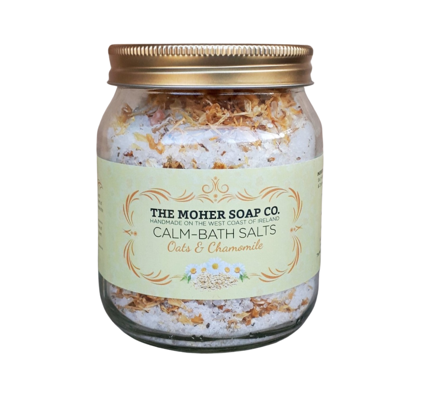 The Moher Soap Co. Calm Bath Salts - Oats & Chamomile