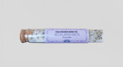 The Moher Soap Co. Relax Bath Salts Vial - Lavender