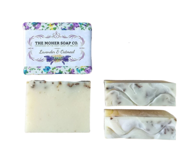 The Moher Soap Co. Lavender & Oatmeal Soap Bar