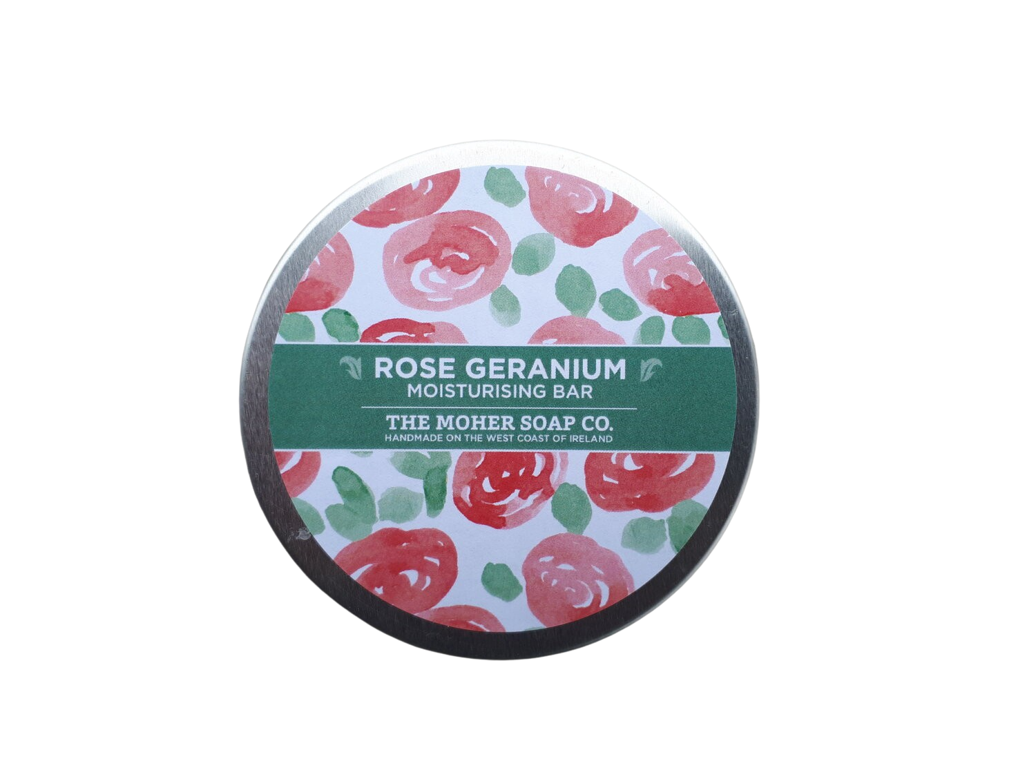 The Moher Soap Co. Rose Geranium Solid Body Moisturizer 