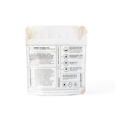 Bathorium Crush Ancient Oat Hydration Small Bath Soak 