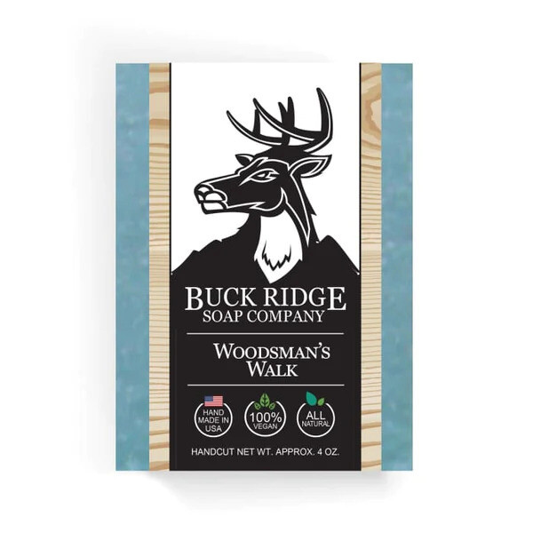 Buck Ridge Soap Company Woodsman's Walk Soap Bar