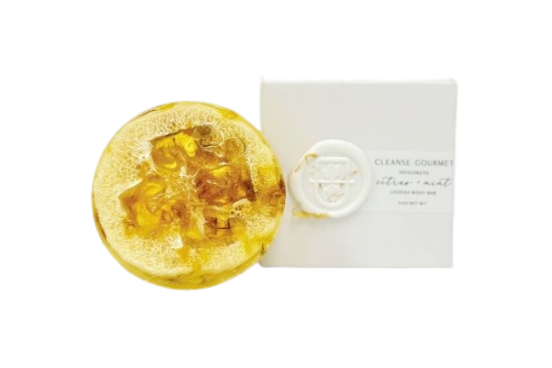 Cleanse Gourmet Invigorate Citrus &amp; Mint Loofah Bar Soap